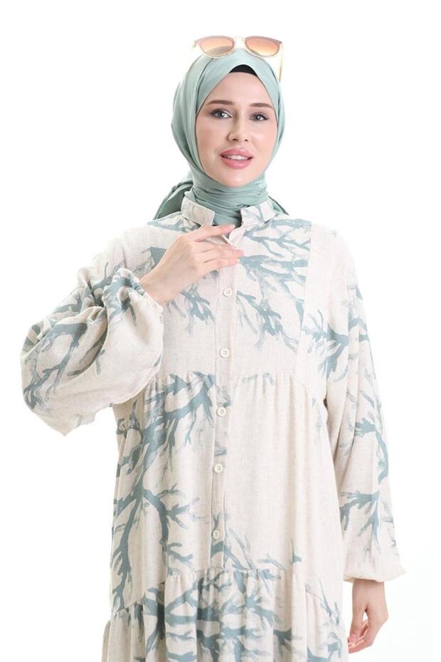 نموذج Alacati بأزرار منقوشة من Yildrım - 5