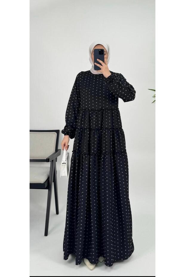 Pıt Pıt Model Tesettür Elbise - 1