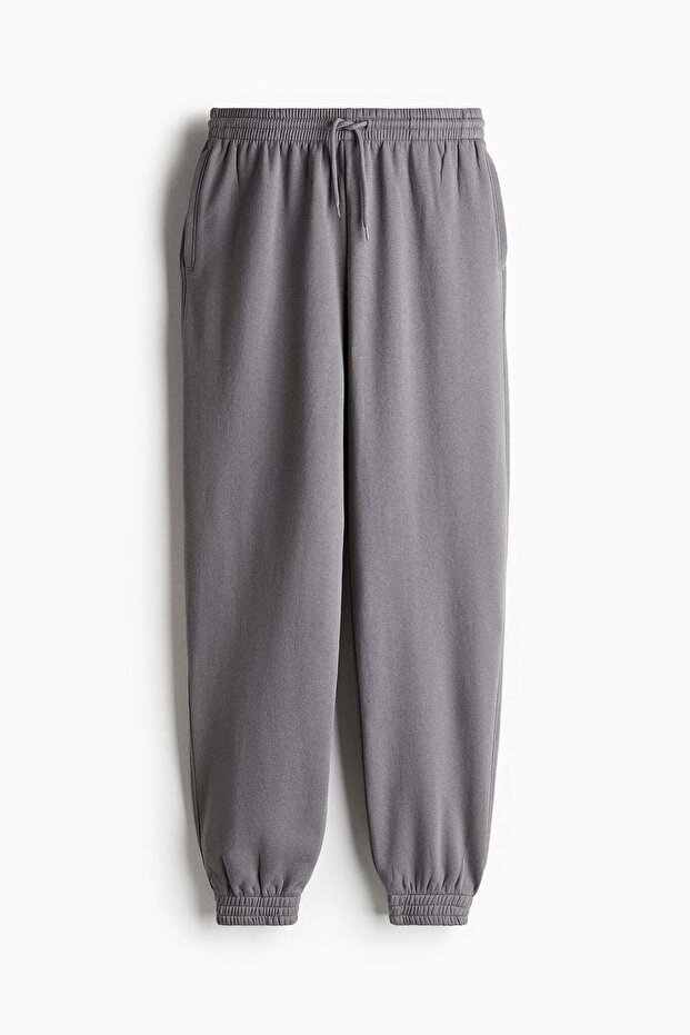 High-waisted joggers