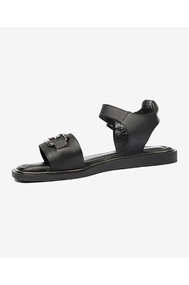Kadın Siyah Hakiki Deri Sandalet 4Y2CS33561 - 3