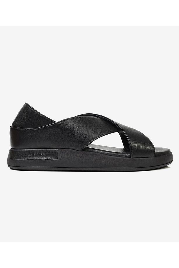 Kadın Siyah Hakiki Deri Sandalet 3Y2FS32270 - 1