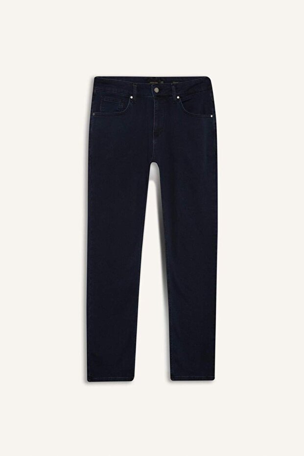 Sergio Regular Fit Normal Kalıp Normal Bel Boru Paça Jean Pantolon F2371AX25SP - 8