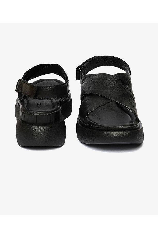 Kadın Siyah Hakiki Deri Sandalet 4Y2FS59027 - 7
