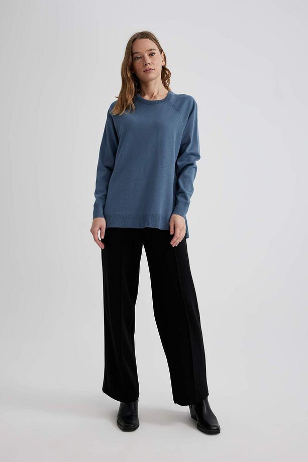 Relax Fit Triko Kazak B7866axns - 2