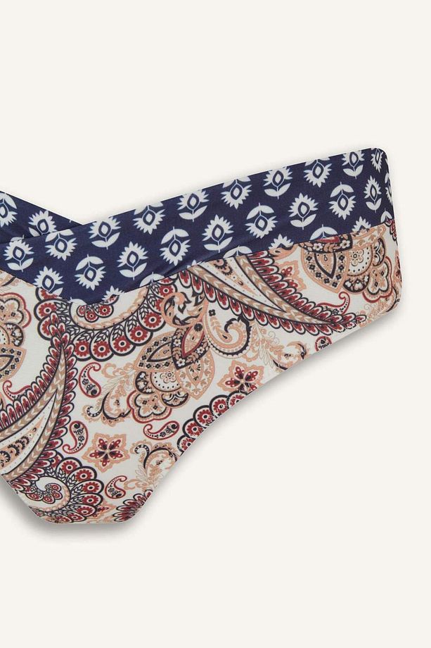 Regular Fit Desenli Bikini Altı-Fall in Love E4891AX25SM - 8