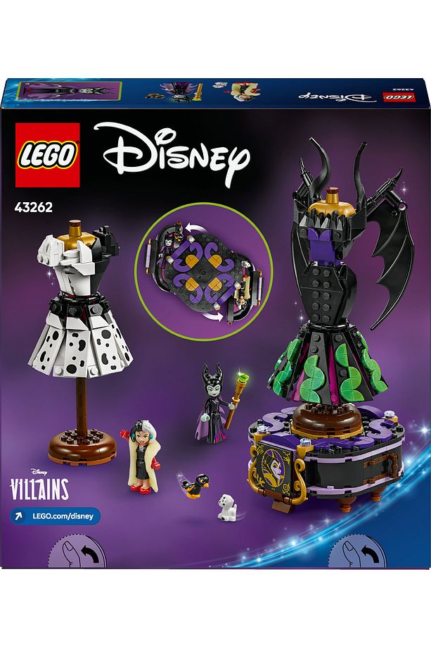43262 LEGO® │ Disney Malefiz'in ve Cruella De Vil'in Elbiseleri - 5