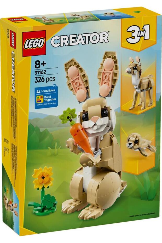 ® Creator 3’ü 1 Arada Sevimli Tavşan 31162 – (326 Parça) - 3