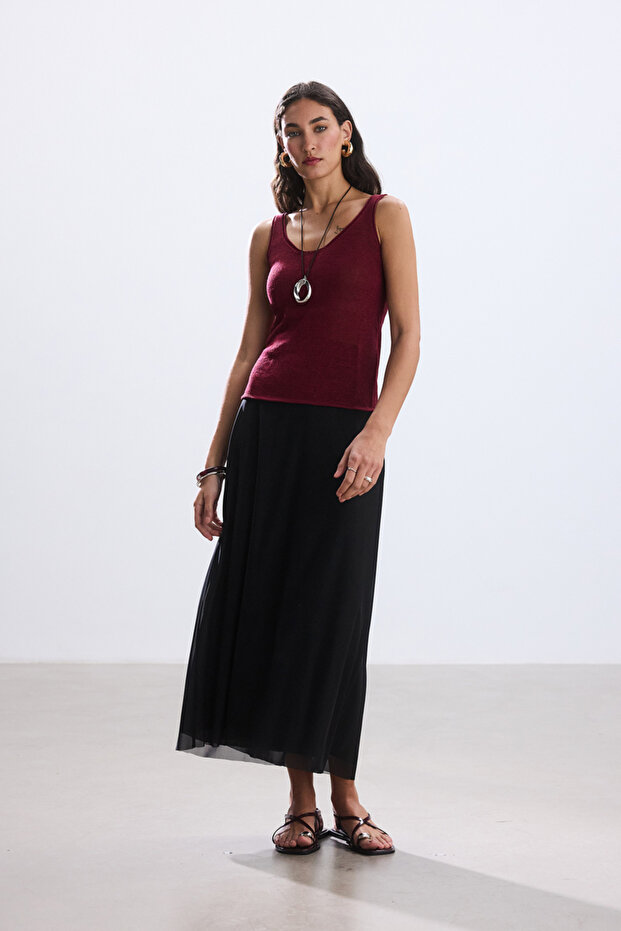 SİYAH TÜL ETEK - 3