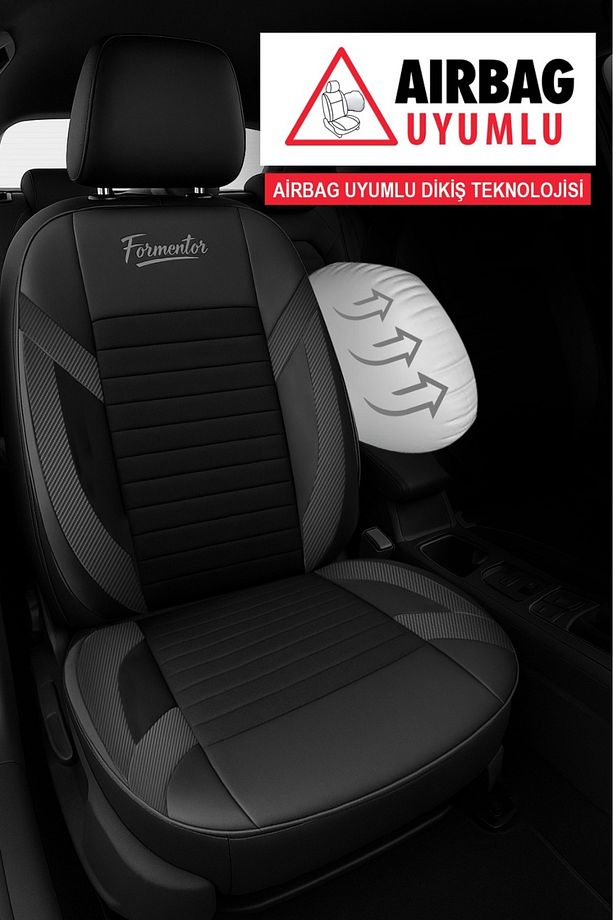 Formentor Tay Tüyü Oto Koltuk Kılıfı(RENAULT Fluence-Megan 1-2-3-Clio-Symbol-Tailant-Toros) - 3