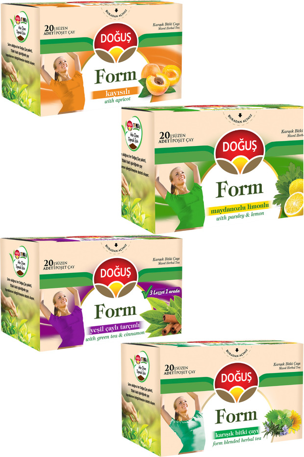 شاي أعشاب بمقبض الكرز 20 قطعة - 5