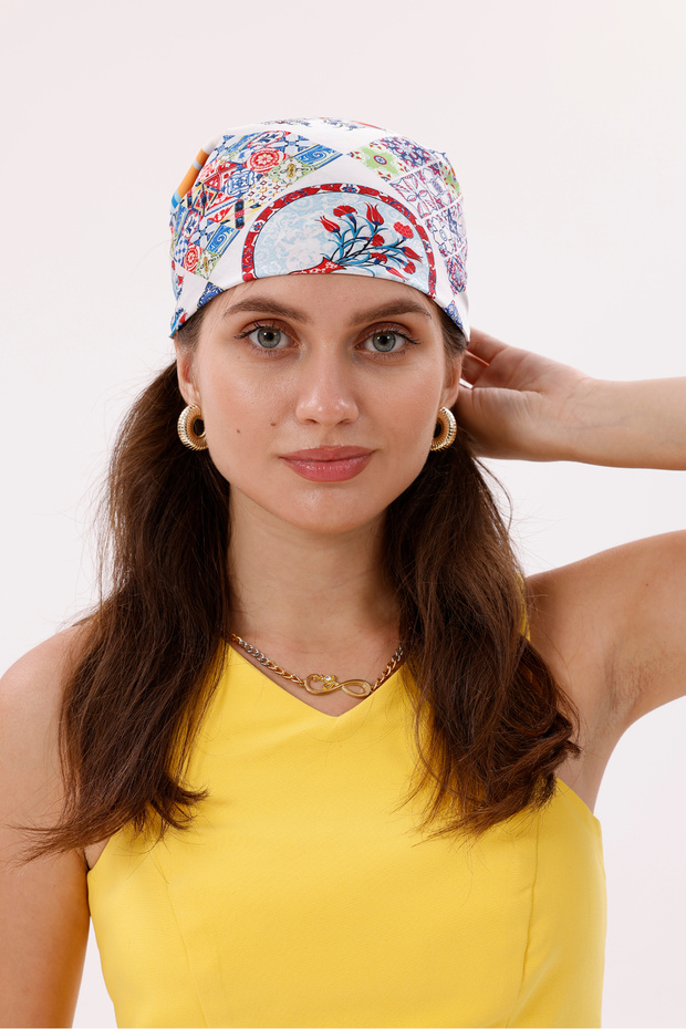 وشاح منقوش بالزهور Estascarf - 4