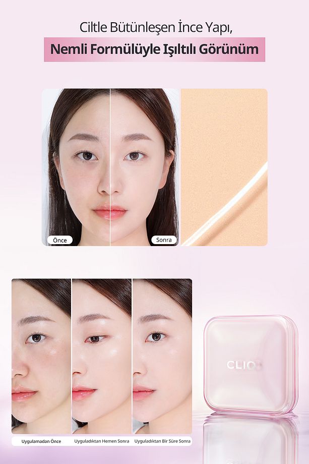 Hyalüronik Asit Içerikli Kill Cover Mesh Glow Essential Cushion Set (19NPORCELAİN) Spf50 Pa - 6