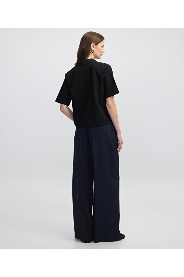 Hotfix baskılı bluz - 7