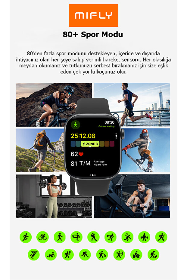 S10 PRO Akıllı Saat - 8