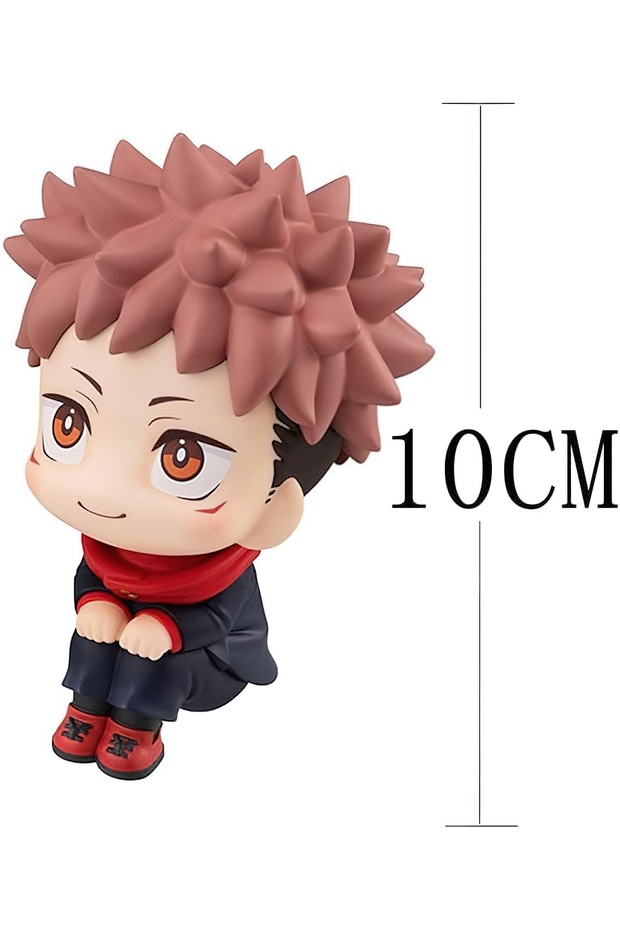FG KONNİCHİWA Jujutsu Kaisen şekil Itadori Yuji Gojo Satori Fushiguro Megumi Kugisaki FİGÜR 10 cm