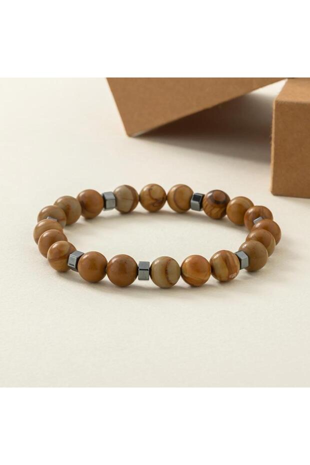 Light Brown Jasper Stone Natural Stone Bracelet