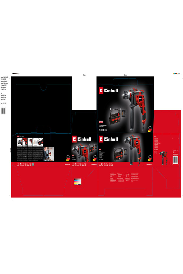 TC-ID 1000 E Kit, Darbeli Matkap - 4259844 - 7