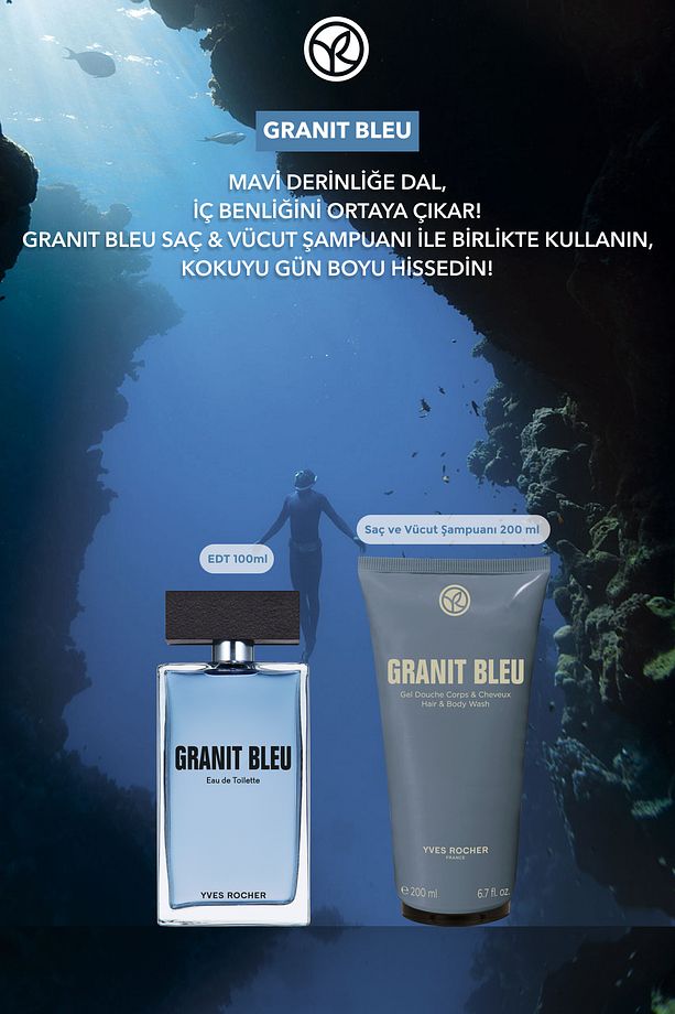 Granit Bleu EDT-Erkek Parfüm-100ml - 5