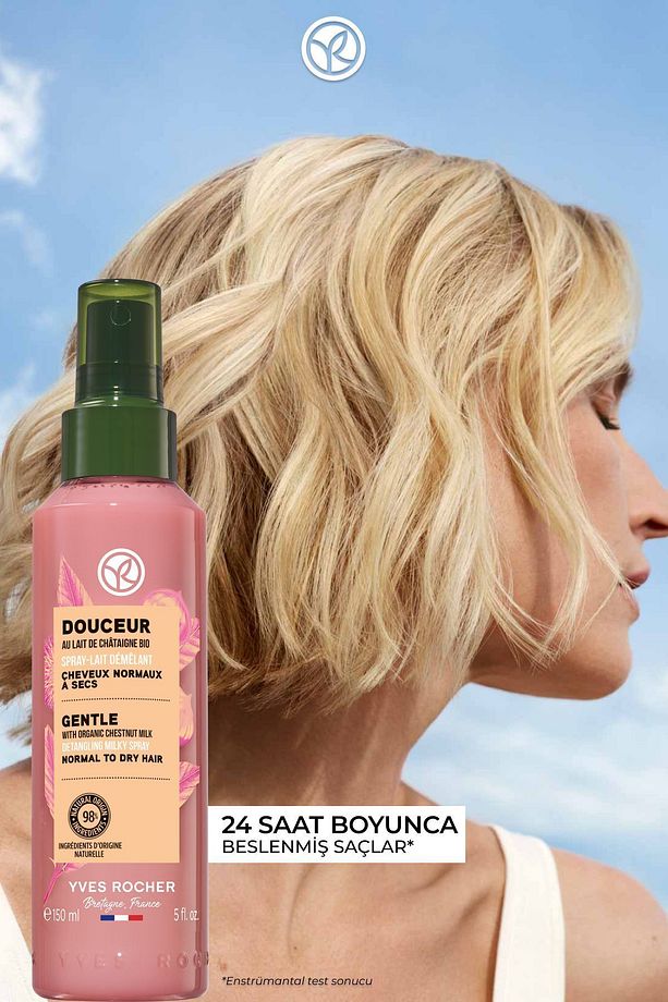 Kolay Saç Tarama Spreyi - Tüm Saçlar/ Douceur -Vegan -150ml - 4