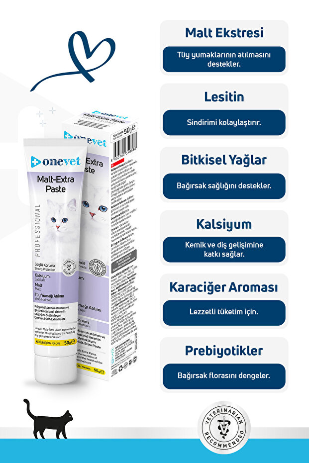 Malt Extra Paste Tüy Yumağı Önleyici Kedi Maltı 50 Gr - 4