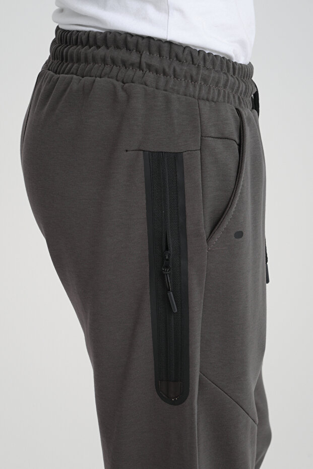 Tech Fleece Double Face Eşofman Alt Füme - 6