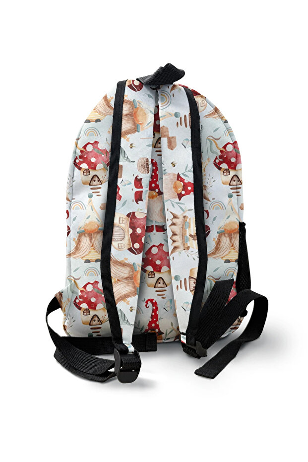 Dwarf Garden Patterned Backpack - 2