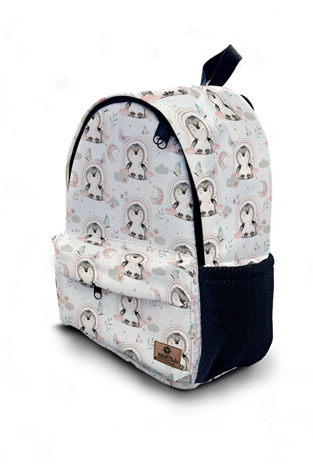 Penguin Dream Patterned Backpack - 1