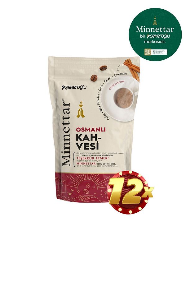 Minnettar Osmanlı Kahve 12 x 165 gr ( 12 Paket ) - 4