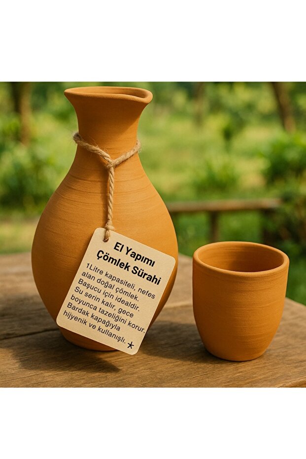 Çömlek başucu sürahi - 1