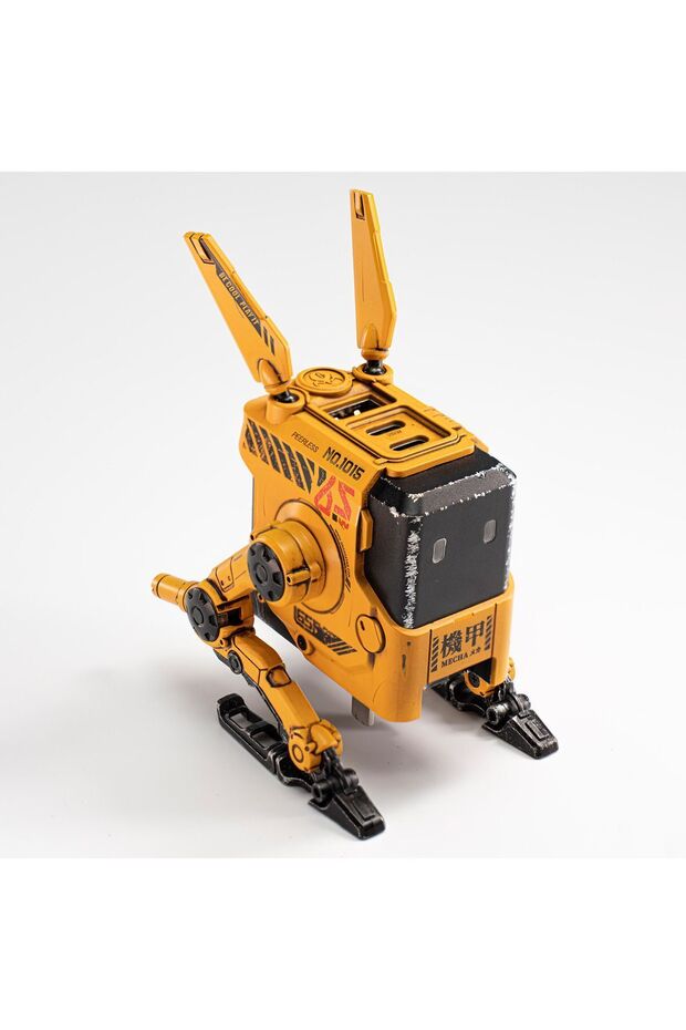 Alpha65 Sarı Özel Seri Robot Figürlü 65W Hızlı Şarj Adaptörü - 4