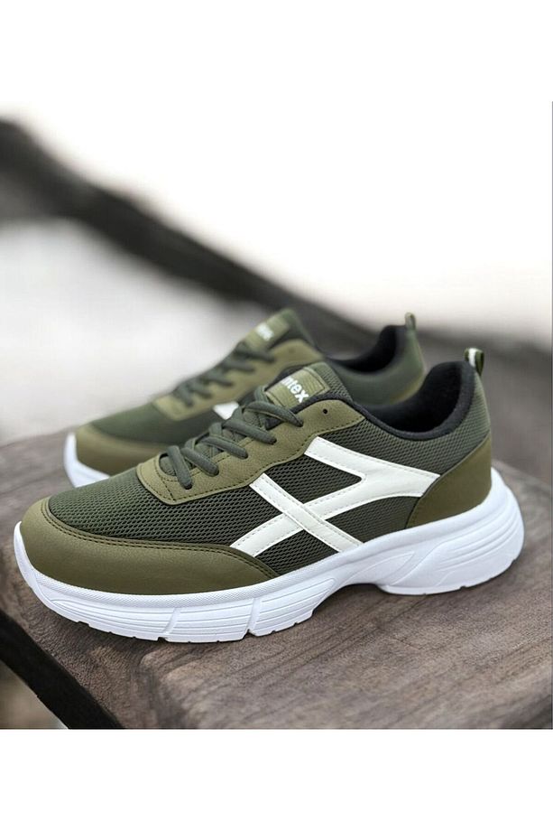 Sneaker Spor Ayakkabısı Konforlu Hava Alan Esnek Kaliteli Bağcıklı Ortapedik Kullanışlı-m28 - 7
