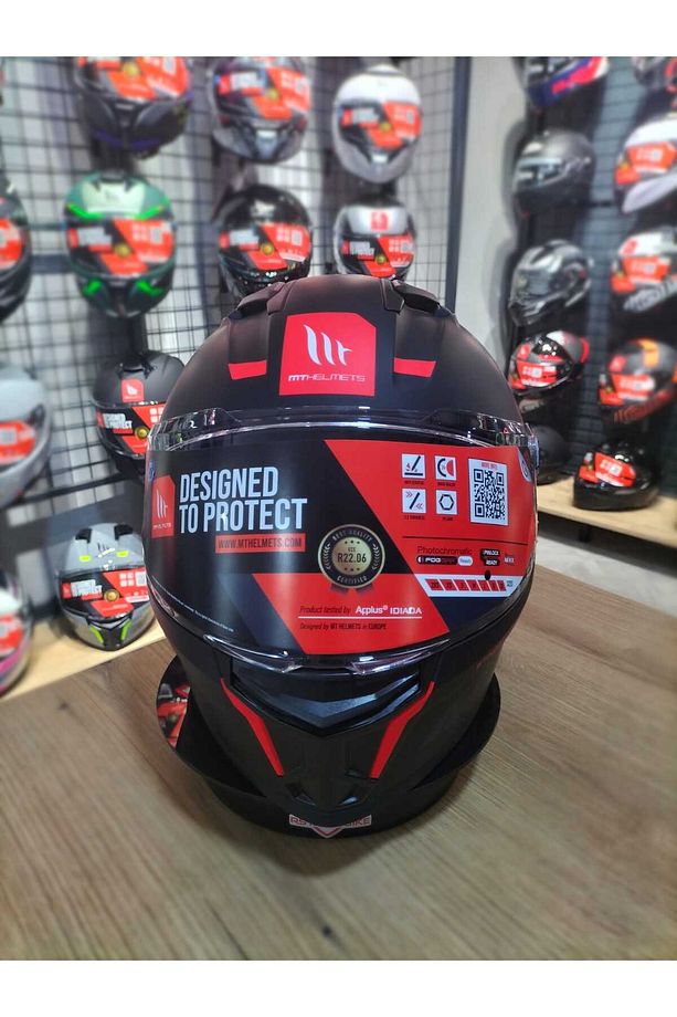 Helmets Stinger 2 Solid A1 Mat Siyah Kapalı Kask - 1