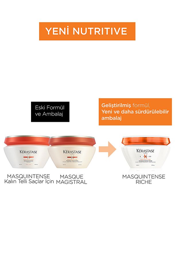Nutritive Masquintense Riche Derin Besleme Sağlayan Yoğun Saç Maskesi 200 ml 200 ml - 4