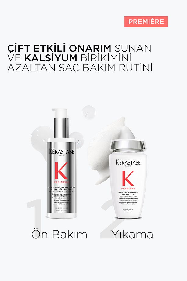 Premiere Yıpranmış Saçlar Için Premiere Onarım Sağlayan Ikili Set - 2
