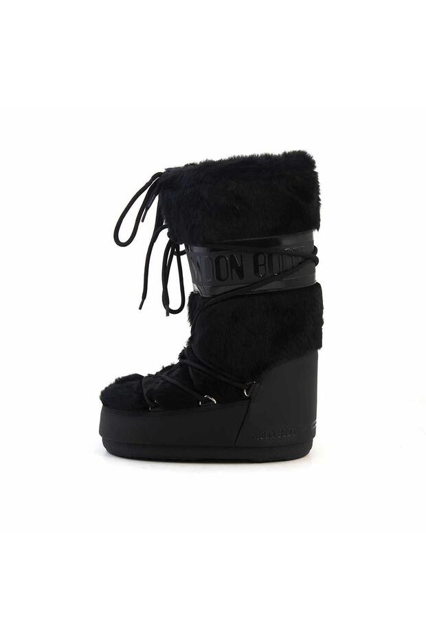 Icon Faux Fur Kadın Kar Botu-14089000BLK - 2