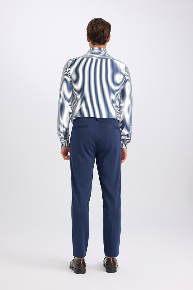 Jogger Yazlık Kumaş Pantolon Basic Düz Cepli Düz Paça T6317AZ25SP - 6