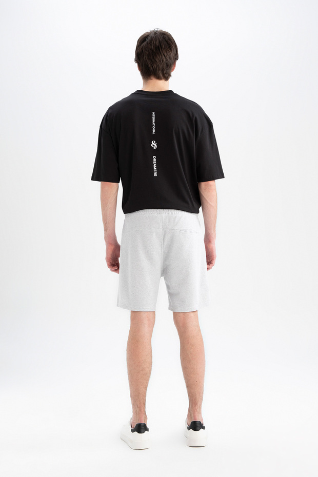 Slim Fit Dar Paça Basic Şort W7965az23sm - 8