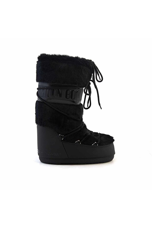 Icon Faux Fur Kadın Kar Botu-14089000BLK - 1