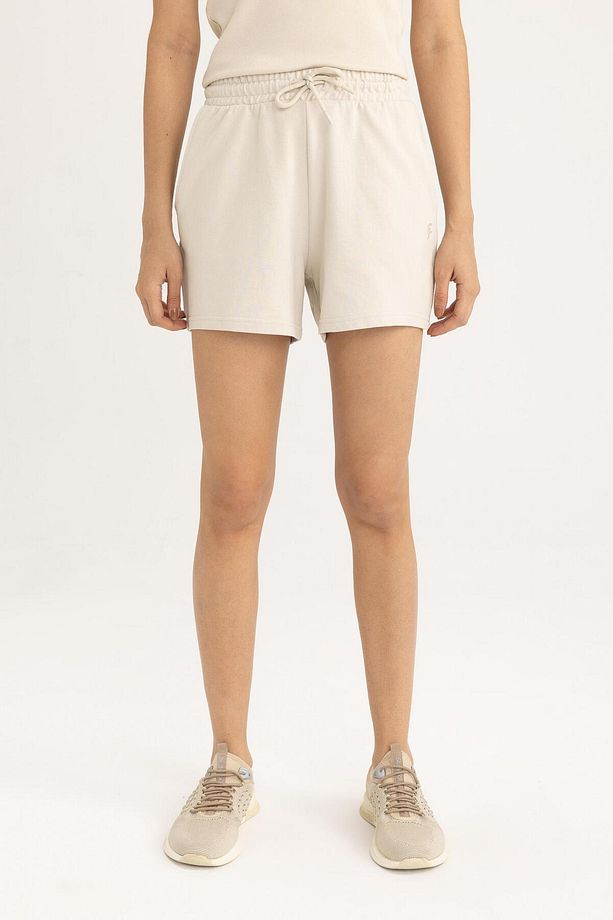 DeFactoFit Standart Fit Sporcu Kısa Paça Basic Düz Şort Z6696AZ25SM - 1