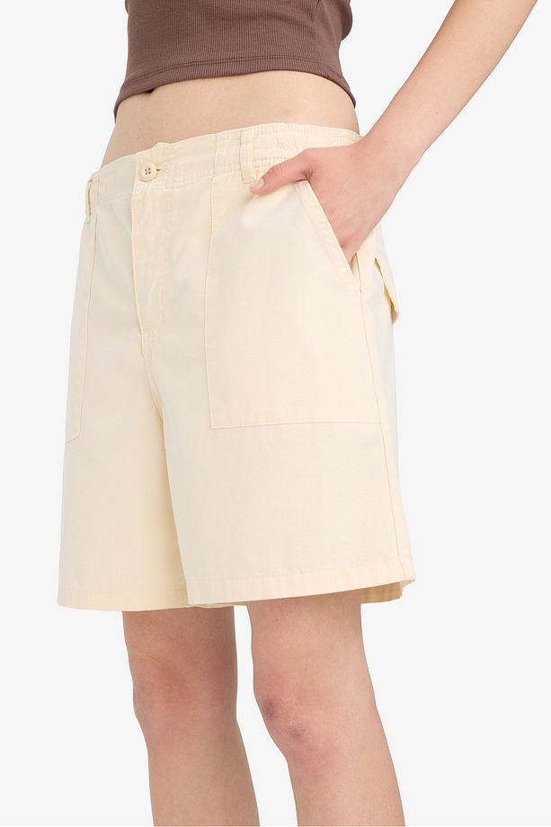 Coool Normal Bel Kısa Paça Gabardin Şort F3318AX25SM - 5