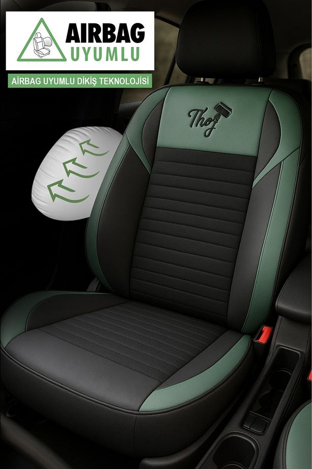 Thor Tay Tüyü Oto Koltuk Kılıfı (RENAULT-Fluence-Megan 1-2-3-Clio-Symbol-Taliant-Toros Uyumlu) - 3