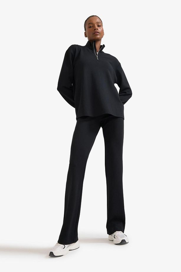 DeFactoFit Flare Fit İspanyol Paça Standart Boy Modal Sporcu Pantolon E8957AX25AU - 3