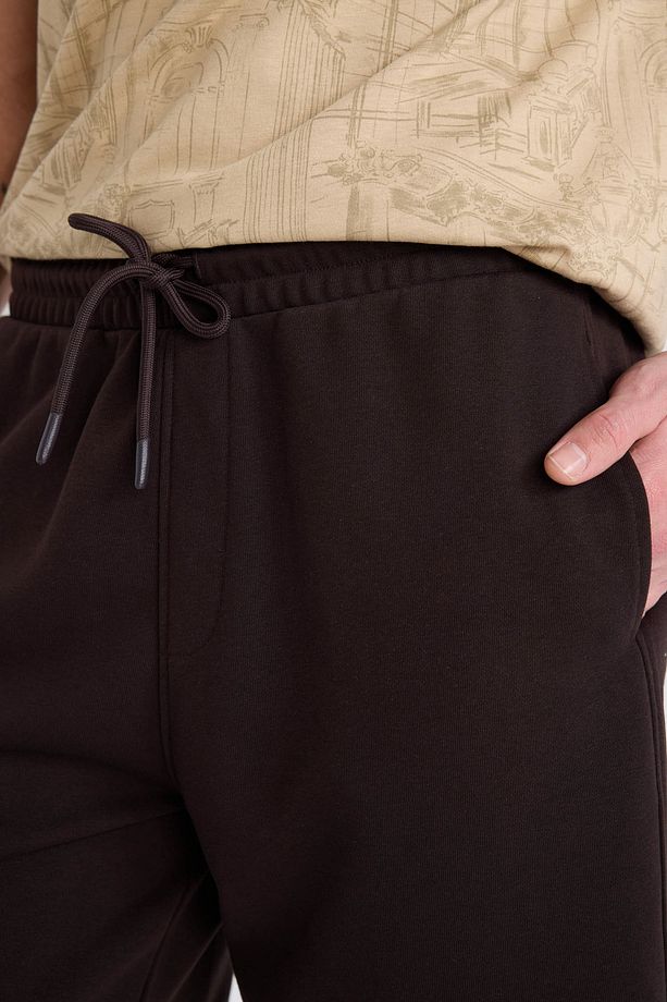 Regular Fit Düz Paça Basic Düz Şort B8672AX25SP - 5