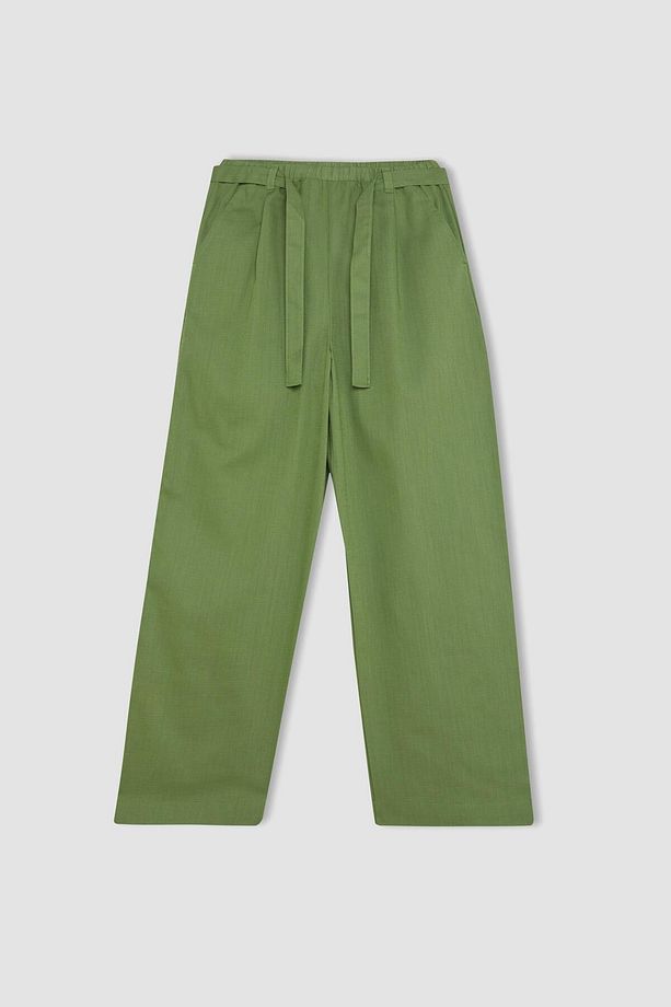 Kız Çocuk Wide Leg Geniş Paça Pamuklu Pantolon B5045a824hs - 7