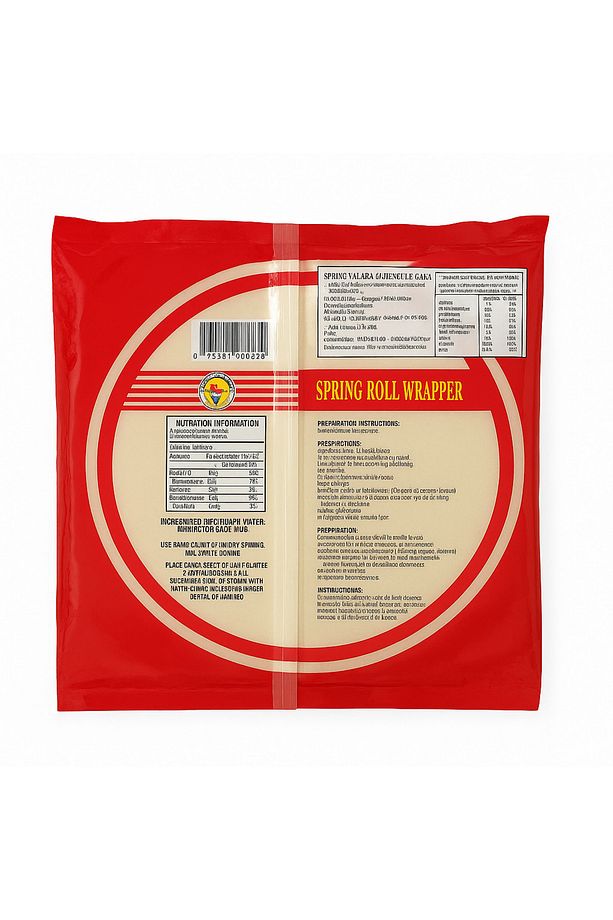 Spring Roll Pirinç Yufkası 454g + 3x10 ml Soya Sosu HEDİYELİ - 4