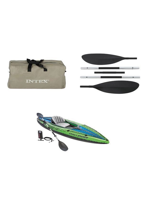 Challenger K1 Tek Kişilik Şişme Kayak – Tek Kişilik | Dayanıklı PVC | Hafif & Taşınabilir - 5