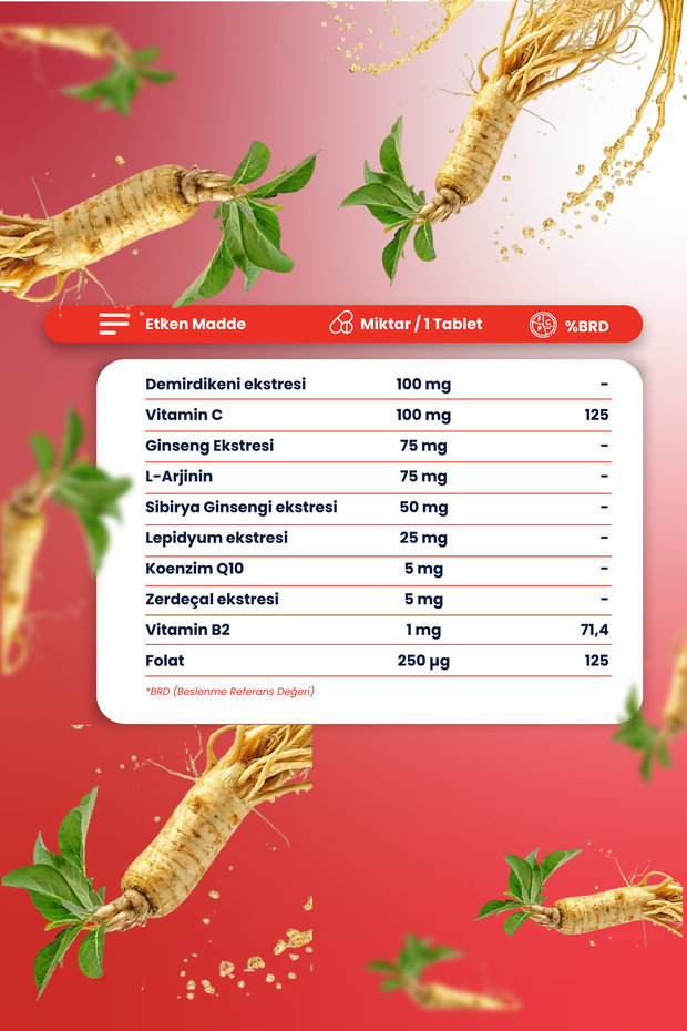 Panax Ginseng 60 Tablet - 3