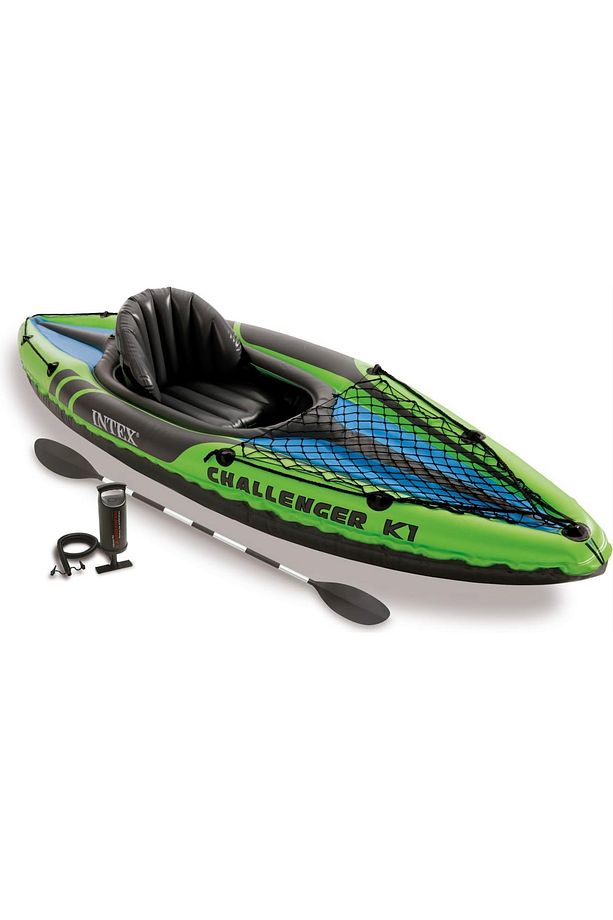 Challenger K1 Tek Kişilik Şişme Kayak – Tek Kişilik | Dayanıklı PVC | Hafif & Taşınabilir - 1