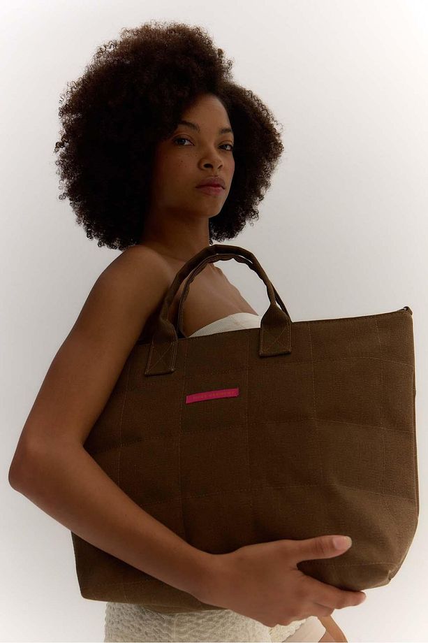 Huge Vaska Bag Brown - 5