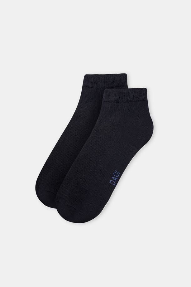 Lacivert Bambu Patik Erkek Çorap - 1